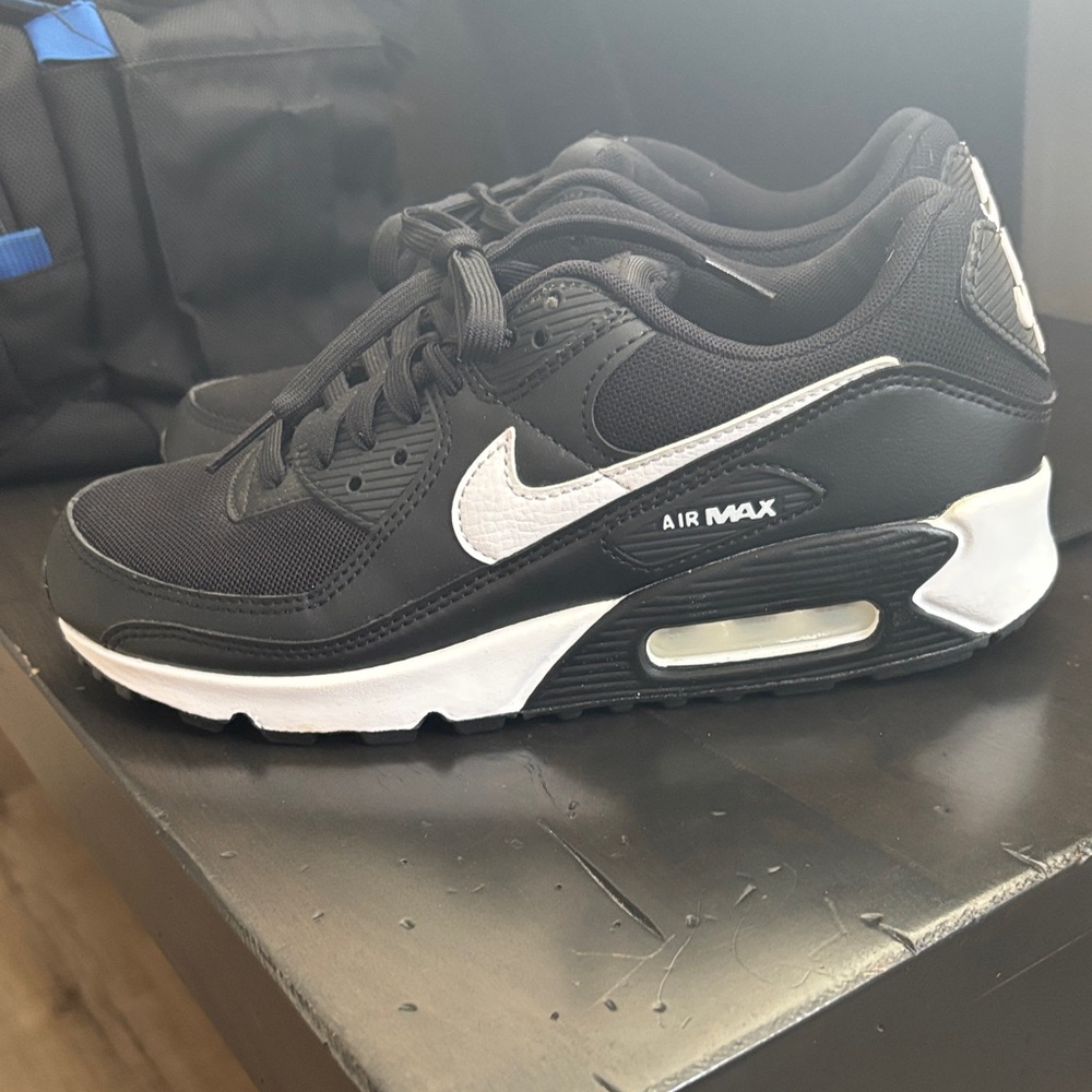 Nike Black and White Low-Top Sneakers
